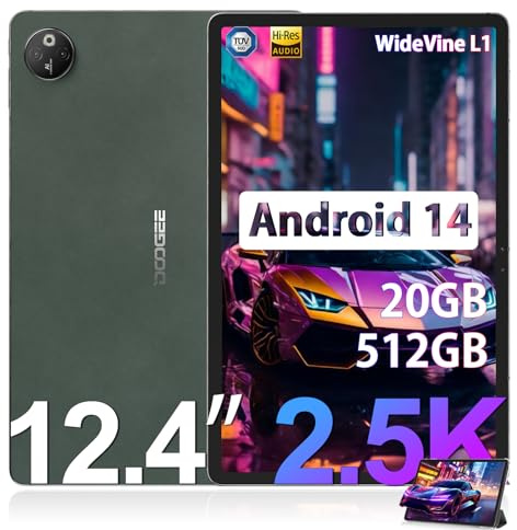 DOOGEE T30 MAX (Tablette 4G - 12.4'' - 8/512GB - 10800 mAh) Black