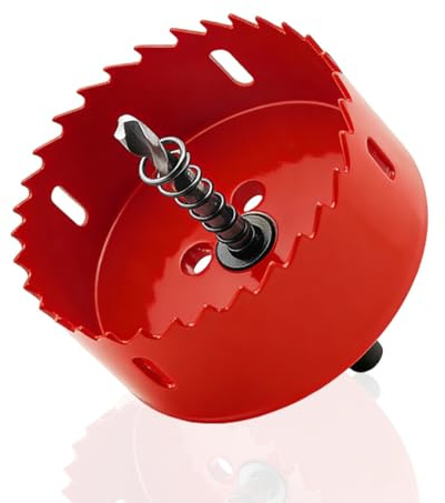 Bi-Metall Lochsäge 70MM Universal Lochbohrer HSS M42 Lochkreissäge mit Dreiecksschaft für Holz PVC Aluminium Rostfreiem Metall