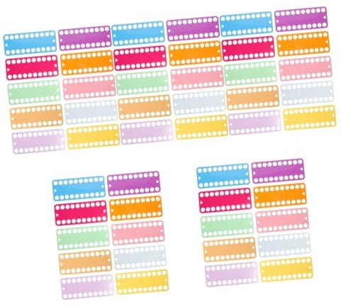 NUOBESTY 5 Sätze Kreuz Stich Gewinde Brett Werkzeug Zum Organisieren Von Stickgarnen Garnspule Nähgarn-Organizer einfädler Stickgarn-Organizer Plastik 10 Stück * 5