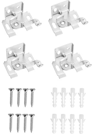 Cabilock Klemmträger Für Doppelrollo Montageset Mit Befestigungsrahmen Und Schnallen Ideal Für Verdunkelungsplissees Und Sonnenschutz Für Dachfenster Innen Einfach Zu Installieren Und