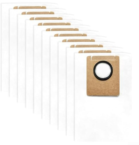 Bags Replacement Parts For EZVIZ RS20 Series RS20 Pro Robot Vacuum Cleaner Accessory Spare Parts Reusable Collection Bag(10 PACK)