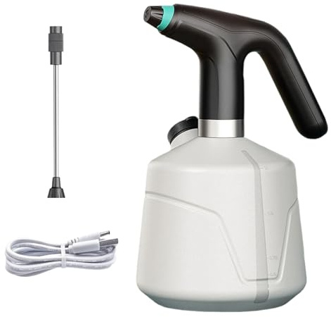 Bouteille Vaporisateur Électrique | Vaporisateur Jardin Automatique | Pulvérisateur Rechargeable 2L pour Ménage Jardinage Entretien des Orchidées