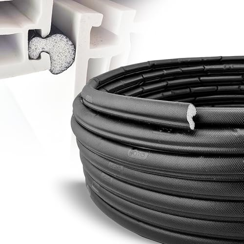 Ante Bellum 5m Q-LON Joint de Fenêtre pour l’Isolation – Bande en Mousse – Isolation de Fenêtre contre le Froid – Solution Durable, Étanche et Insonorisante en Toute Saison