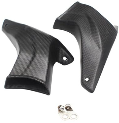 Condotti aria raffreddamento pinza Sistema Raffreddamento Ad Aria Per Sistema Frenante Per Moto Adatto Per Suzuki GSXR 1000, GSXR 600 E 750 Condotti In Fibra Carbonio Kit Montaggio(Matte Twill)