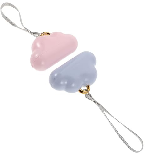 Rodillo Quitapelusas Nube 1 Set de Plástico para Pelo Mascota | Limpieza Suave y Compacta, Asa Colgante Práctica, Uso en Maletas y Asientos, Diseño Bonito