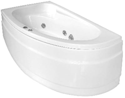 1 PZ VASCA CON IDROMASSAGGIO ANGOLARE MODELLO ZAIRA CON PANNELLO Versione dx NextradeItalia Mod.FERX.DIAENE-IDEDN-DX