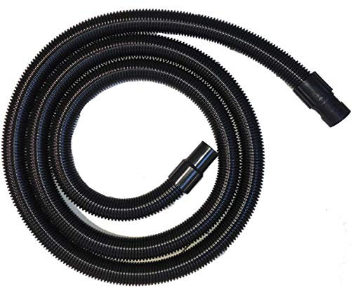 Tubo de 5 metros flexible ø40 con manguitos para aspirador y aspirador de líquidos válido para marcas Ghibli, Wirbel, Maxiclean, Synclean, TMB