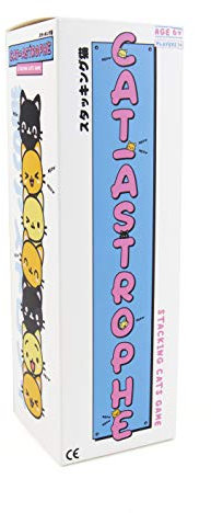Unbekannt Gift Republic Katastrophe Katzen-Stapelspiel, Mehrfarbig, 21 cm hoch