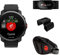 Polar Unisex Premium outdoorwatch cycling bundle, Black, M/L