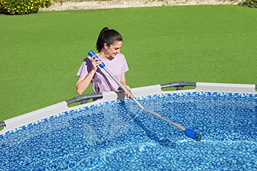 Bestway Flowclear AquaTech kabelloser Pool-Staubsauger, Grau