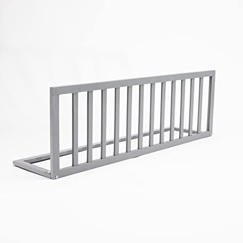 PLASTIMYR The Good Wood by Bettgeländer aus Holz, Sicherheitsbarriere für Kinder, Holzbett, 120 x 2 x 40 cm