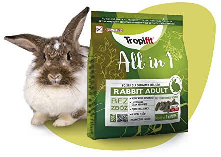 Tropifit Tout en 1 Lapin Adulte - Nourriture pour Lapins Adultes