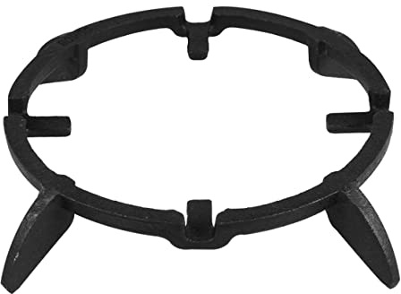 Supporto per Fornello a Gas in Ferro Nero per Padelle Piccole | Hotel e Ristorante, Resistente alla Ruggine, Accessorio Pratico per Bilanciare Pentole e Padelle