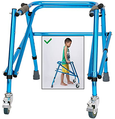 AYCDL Rollatoren EIN Leichter, Zusammenklappbarer Rollator Mit Vier Rädern Und Bremsen Für Ältere Oder Junge Menschen, Der Den Rollator Platzsparend Verstauen Kann,