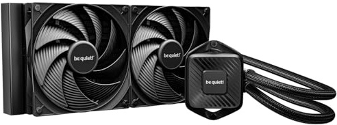 be quiet! Pure Loop 3 280 mm All-in-One-Wasserkühlung für übertaktete AMD/Intel-Systeme, 2x Pure Wings 3 140 mm PWM high-speed Lüfter, hoher statischer Druck, flüsterleise PWM-Pumpe