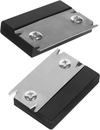 OSALADI 2 Pièces Mini Rabot Manuel pour Bordures Outil de Coupe pour Chanfreinage et Lissage Lot de Coupe-bords Robustes pour Travail Du et Finition Angle