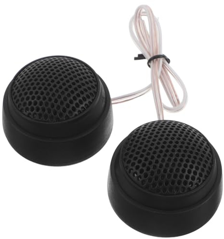 TOGEVAL Trasduttore Audio Piezoelettrico per Auto Tweeter Cupola da Protettive in Plastica Altoparlante Sostitutivo per Sistemi Audio Auto