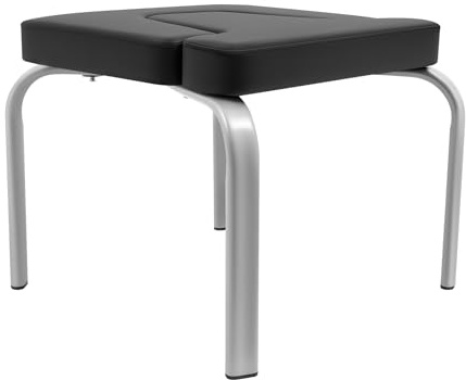 Yoga Chair Inversion Bench Headstand Stool Handstand Trainer With Wood Frame Fitness Workbench Stand Feet Up Posture Workout Equipment For Home Gym Office Practice Core And Strength Training Black