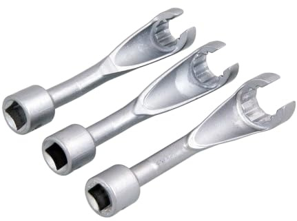 NEILSEN TOOLS 3 Pce Injection Line Socket Set - easy dis & assembly of Diesel Injection Pipes