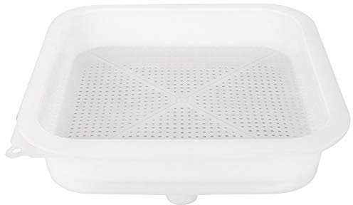 Atyhao Zweischichtiges Honigsieb, Honigfilter-Mesh-Filtersieb für die Imkereiausrüstung in Lebensmittelqualität