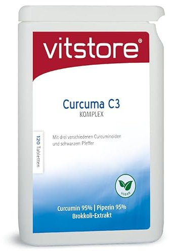 Curcuma C3 Komplex 120 Tabletten - Unterstützt die reinigende Wirkung der Leber