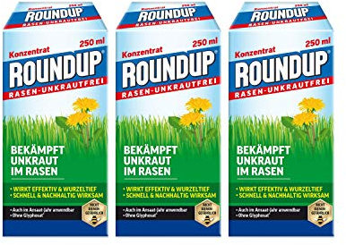 750 ml Roundup Rasen Unkrautfrei ohne Glyphosat, Konzentrat