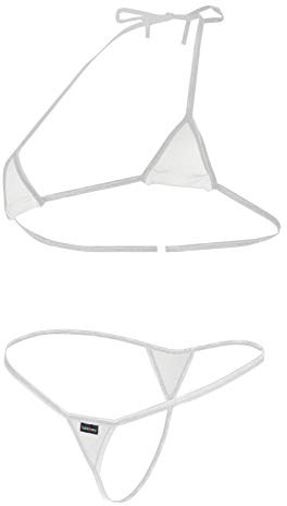 Sohimary 230 Dam Mini Stringtrosa Bikini XS S M 32 34 36 38 Vit