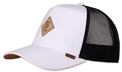 Djinns - Jersey Patch (White/Black) - Trucker Cap Meshcap Hat Kappe Mütze Caps