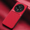 COMAKU Ultra-Thin TPU Silicone Case for Oppo Reno 12 FS 5G / Reno 12F 5G, Skin Texture is Non-Slip and Shockproof Phone Case Cover - Red