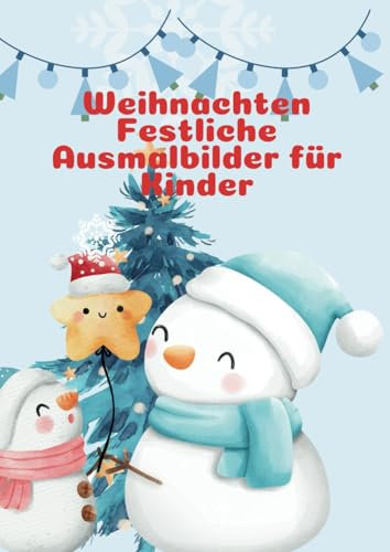 Weihnachten Festliche Ausmalbilder für Kinder