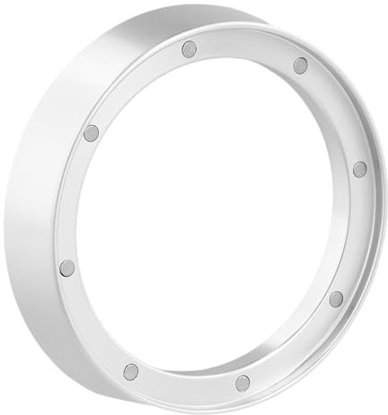 58mm Dosierring, Kaffeeverteiler mit Magnet, Silber Dosierring für Siebträgermaschine Zubehör