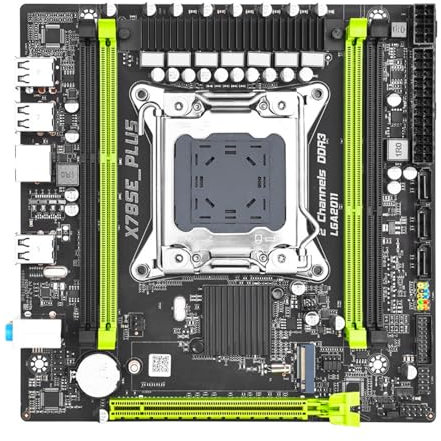 X79SE PLUS Carte mère d'ordinateur DDR3 Carte mère de jeu pour carte graphique LGA 2011 PCIE NVME SATA2.0