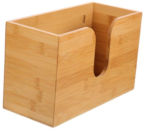 ASAKKURA Pack Papierhandtuchspender Aus Massivholz Zur Wandmontage Für Küche Und Badezimmer Serviettenspender Mit Abdeckung Für Einfachen Zugriff
