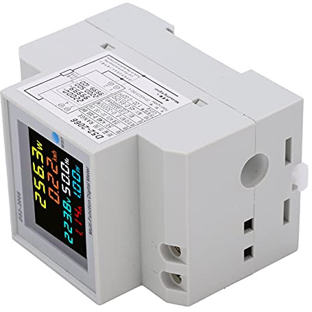 Sorandy Compteur D'énergie Intelligent monophasé avec écran LCD coloré pour Surveiller la Consommation d'électricité à la Maison, Léger et Durable pour L'industrie Chimique et les Centrales