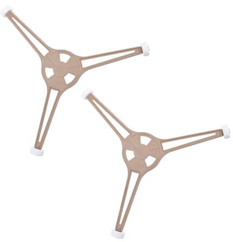 MALUGOGO Anillo Giratorio de Plástico para Microondas Soporte Resistente a Impactos y Deformaciones, Paquete de 2 Piezas para Horno Microondas