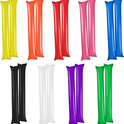 24 Uds. Palillos inflables for animar, palo for globo, claqueta, for, fabricante de ruido, regalo for fiesta concierto Para Eventos