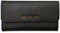 Michael Kors Jet Set Travel Large Saffiano Leather Trifold Wallet (Black)