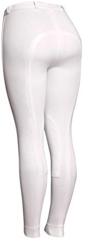 Astile Equestrian Women's All-Season Stretchy White Jodphurs JODS 30