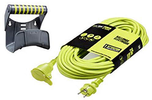 Masterplug Electric Garden Verlängerung, 3 x 1,5 mm, 20 m, 3680 V, 230 V, Grün
