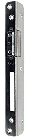 GU BKS Sicherheits Haustür Schließblech 250x30x25x3mm mit AT-Stück DIN Links