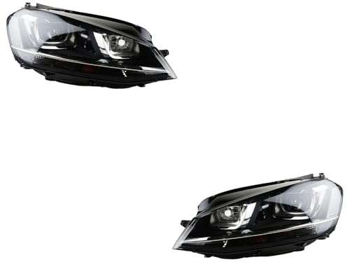 Johns, Scheinwerfer Links & Rechts Set passend für VW Golf VII 5G1 08/12-12/16 TFL