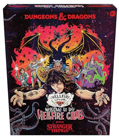 Stranger Things: Welcome to the Hellfire Club | Dungeons & Dragons-äventyrsspel | 3–5 spelare | Från 12 år