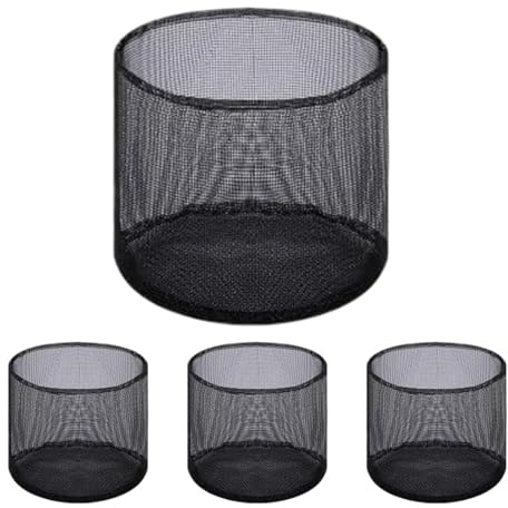 Vaso per Piante Acquatiche - 4 pezzi Cestelli da Crescita Riutilizzabili e Resistenti - Vasche per Coltivazione Ninfea | per la Decorazione Esterna di Terrazza, Giardino, Balcone, Casa e Cortile