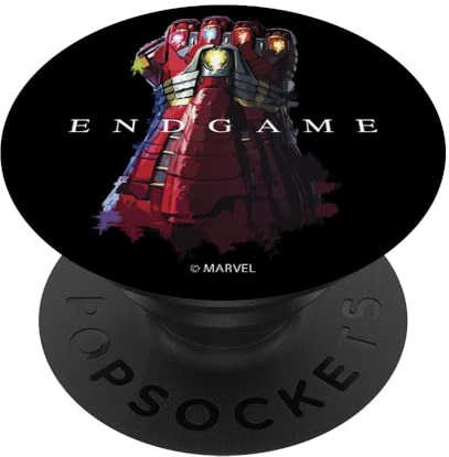 Marvel Avengers: Endgame Infinity Gauntlet Iron Man PopSockets Swappable PopGrip