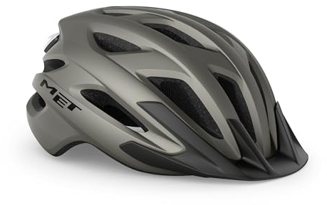 MET Crossover MIPS in Titan, Größe M (52-59 cm)