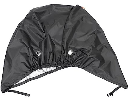 BESPORTBLE Wasserdichte Fahrradabdeckung Oxford Mit Elastischem Saum Und Tasche Reißfester Bike Protector Für Outdoor Mountainbikes Regenschutz Und Diebstahlschutz Schwarz