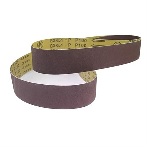 Bandschleiferbänder Schleifpapier for Elektrowerkzeuge Polierschleifpapierbänder Entgratschleifpapierbänder Grobe und feine Schleifpapierbänder Gemischtes Bandset for Bandschleifer for Abziehen und Sc