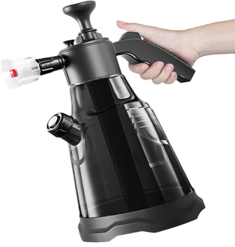 Spruzzatore schiumogeno per lavaggio auto, spruzzatore di schiuma per auto,Spruzzatore manuale a pressione 'aria | Spruzzatore d'acqua a pressione manuale, pulvéris