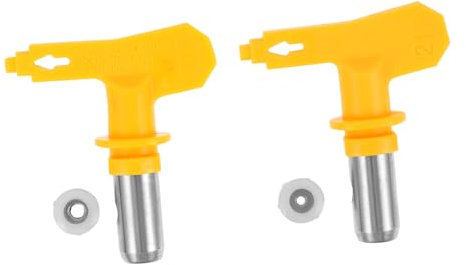 Holibanna 2pcs Paint Sprayer Nozzle Tips Airless Sprayer Nozzle Narrow Surface Thin Material Spraying Tool