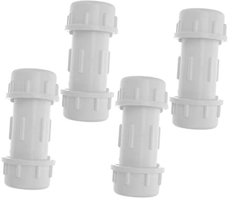 Toddmomy 4pezzi Connettori per Tubi Acqua in PVC Adattatori per Acqua Connettori Rapidi per Tubi in Plastica per Irrigazione e Giardino